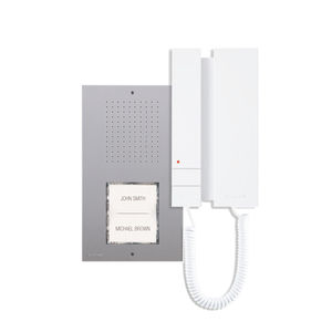 interfono audio blanco