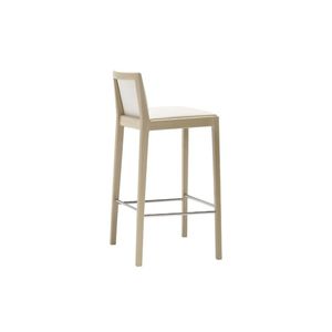 silla de bar contemporánea / tapizada / de tejido / contract