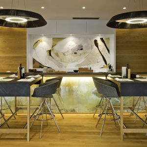 taburete de bar contemporáneo