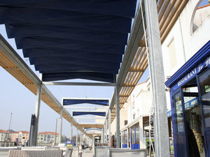 cobertura para pérgola corrediza
