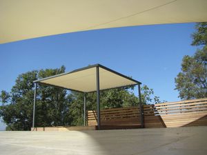 pérgola autoportante