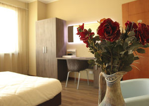 habitación de hotel contemporánea
