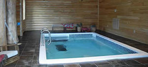 spa de natación empotrable