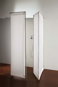 mampara de ducha plegable