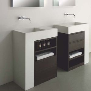 mueble de lavabo de pie