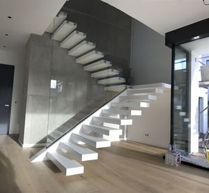 escalera en U