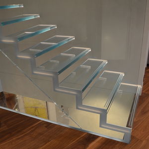 escalera en L