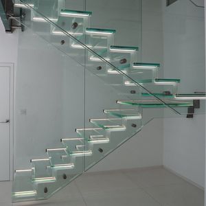 escalera en U