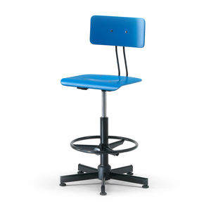 silla de trabajo de metal