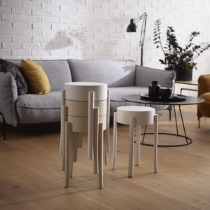 taburete de diseño escandinavo