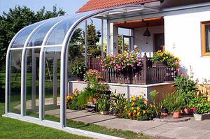 veranda de aluminio