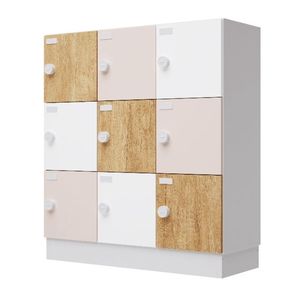 taquilla de vestuario de madera