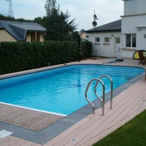 piscina de bloques de encofrado de polímero