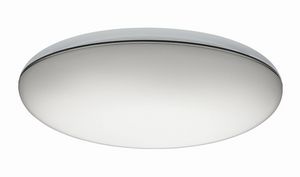 plafón contemporáneo / redondo / de acero / de aluminio fundido