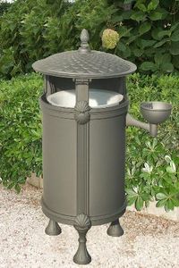 cubo de basura público