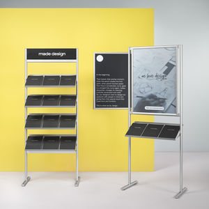 portafolletos autoportante