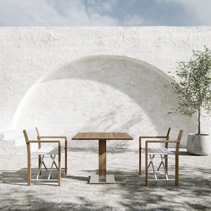 base de mesa de acero