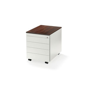 cajonera de oficina de madera