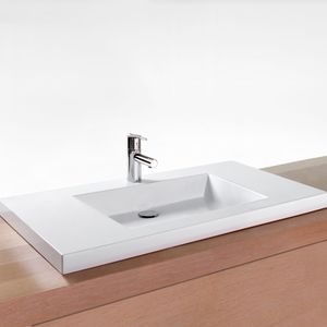 lavabo semiencastrado