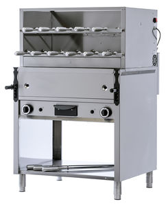 asador de leña