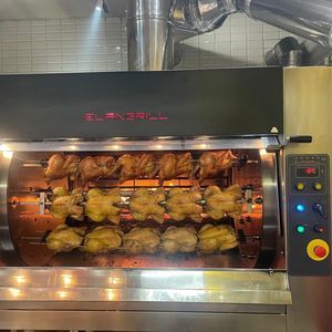 asador de leña