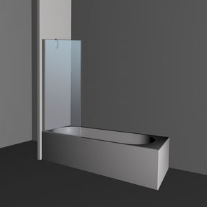 mampara de bañera fija