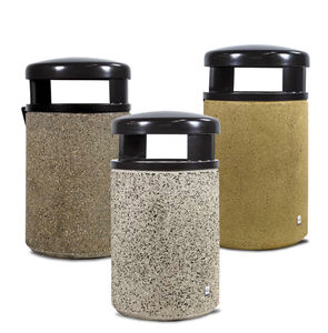 cubo de basura público
