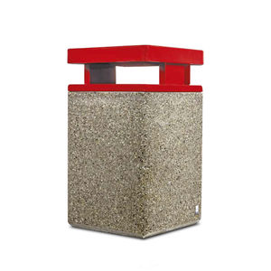 cubo de basura público