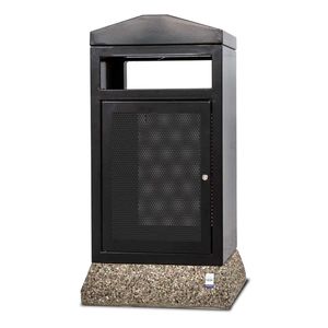 cubo de basura público