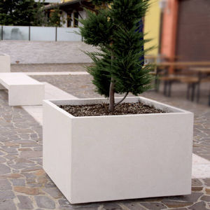 jardinera de hormigón