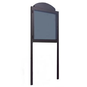 panel indicador con patas altas