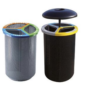 cubo de basura 3 compartimentos