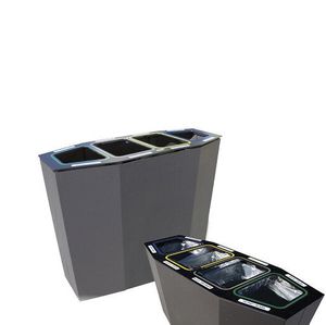 cubo de basura público