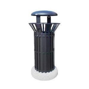 cubo de basura público