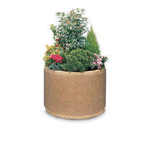 jardinera de hormigón