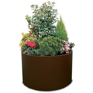 jardinera de acero galvanizado