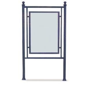 panel indicador con patas altas