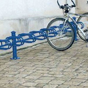 aparcabicis de suelo