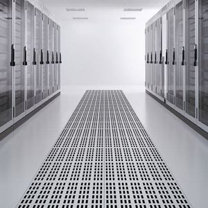 panel para suelo técnico de acero galvanizado
