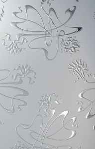 panel de vidrio decorado