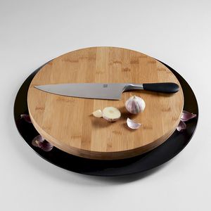 cuchillo de chef con hoja de acero inoxidable