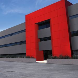 fachada de aluminio