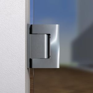 bisagra para puerta de cristal