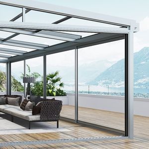 veranda de vidrio