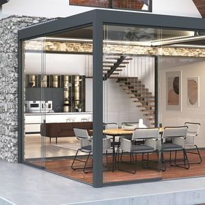 pérgola adosada