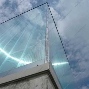 panel de policarbonato para muro-cortina