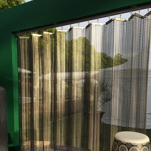malla metálica para interiores
