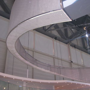 malla metálica para interiores