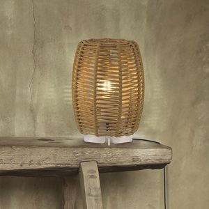 lámpara de mesa / contemporánea / de metal / de cuerda