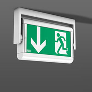 iluminación de emergencia de techo